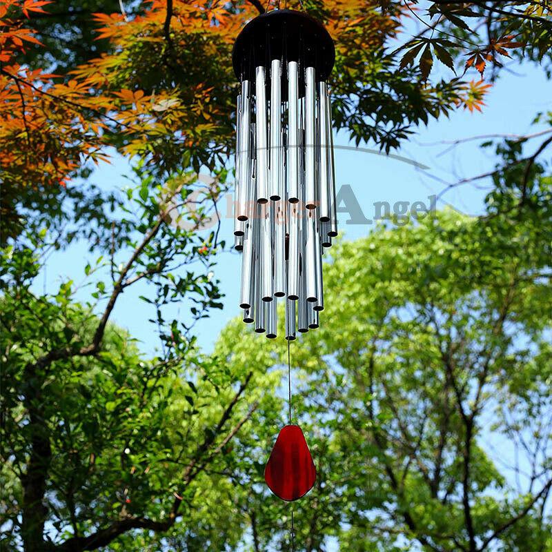 Large 27 Tubes Windchime Chapel Bells Wind Chimes Outdoor Garden Home Decor US - -Quality Home Distribution