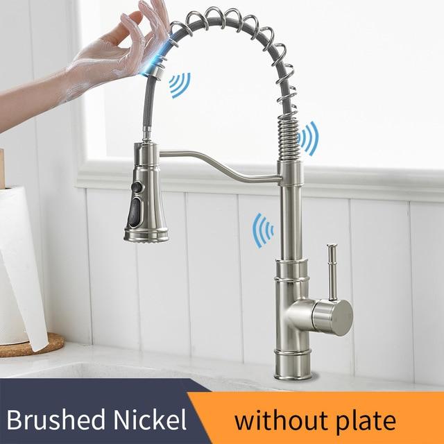 Sensor Kitchen Faucets Brushed Gold Smart - 14:200004870;200007763:201336106-Quality Home Distribution