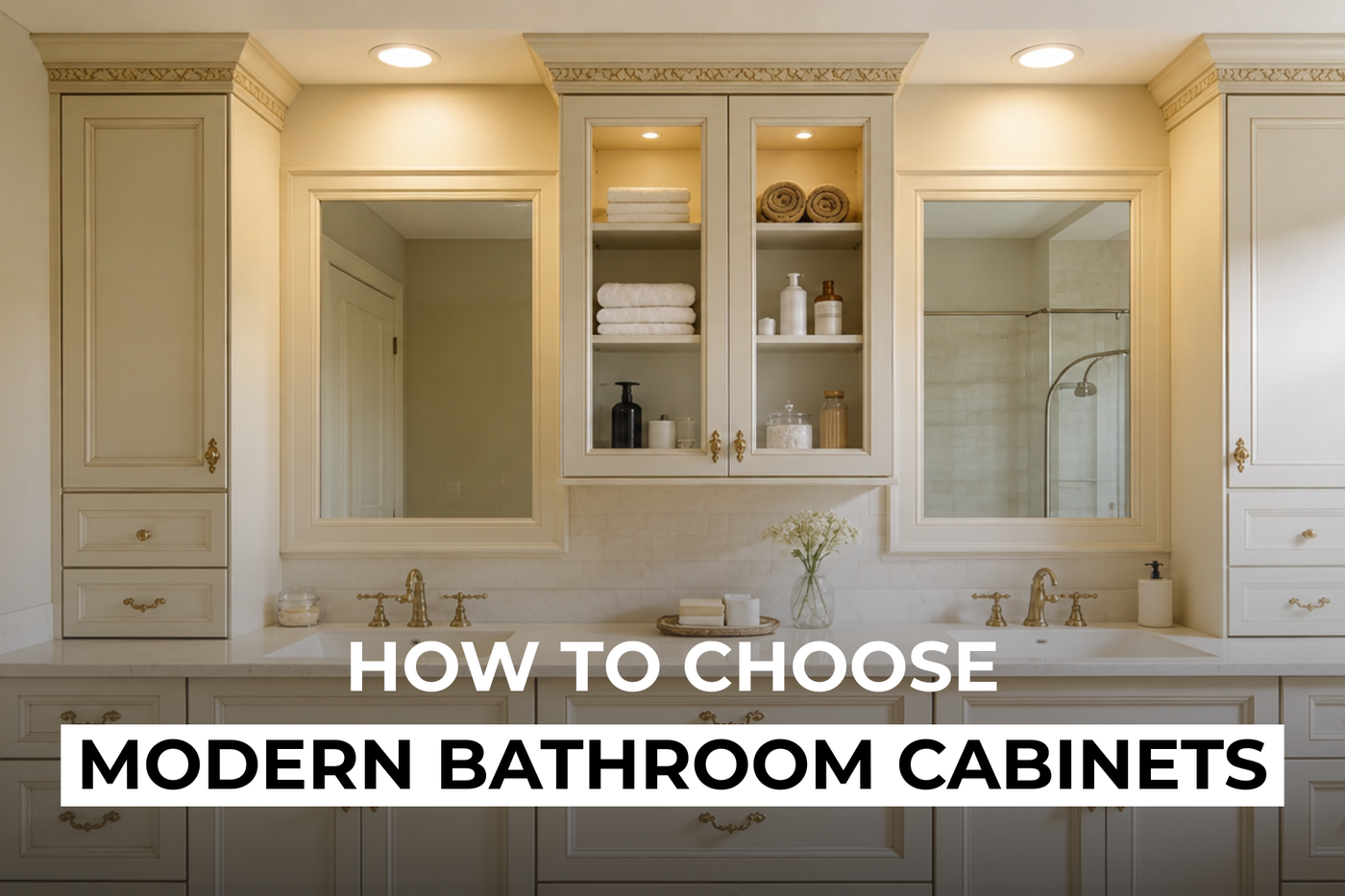 How to Choose Modern Bathroom Cabinets