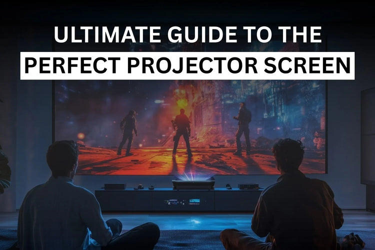 The "Goldilocks" Rule: How to Choose the Perfect Projector Screen Size for Your Room