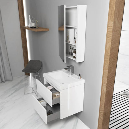 Blossom Valencia 016 Wall-Mounted Floating Bathroom Vanity Cabinet - Quality Home Distribution