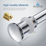 Blossom 1-1/4" Premium Brass Pop-Up Sink Drain without Overflow - Quality Home Distribution
