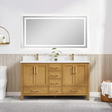 Blossom Basel 049 Solid Wood Free-Standing Bathroom Vanity with Dovetail Drawers - Quality Home Distribution