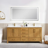 Blossom Basel 049 Solid Wood Free-Standing Bathroom Vanity with Dovetail Drawers - Quality Home Distribution