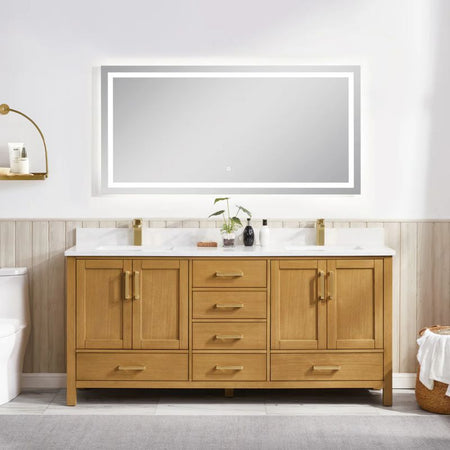 Blossom Basel 049 Solid Wood Free-Standing Bathroom Vanity with Dovetail Drawers - Quality Home Distribution