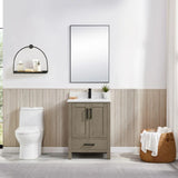 Blossom Basel 049 Solid Wood Free-Standing Bathroom Vanity with Dovetail Drawers - Quality Home Distribution
