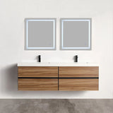 Blossom Annecy 040 Wall-Hung Modern Bathroom Vanity with Soft-Close Drawers - QHD