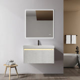 Blossom Voyage 042 Wall-Mounted Floating Vanity with Minimalist Integrated Handle - Quality Home Distribution
