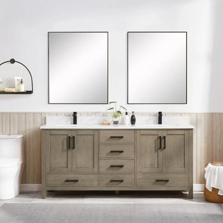 Blossom Basel 049 Solid Wood Free-Standing Bathroom Vanity with Dovetail Drawers - Quality Home Distribution