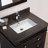 Blossom Mocha Woodland Quartz Bathroom Vanity Countertop - Quality Home Distribution