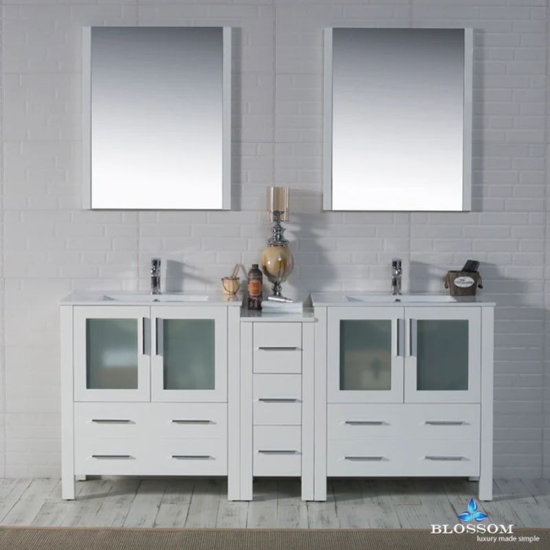 Blossom Sydney 001 Freestanding Solid Wood Bathroom Vanity Cabinet - Quality Home Distribution