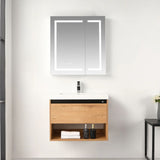 Blossom Bergen 037 Modern Wall-Hung Vanity with Integrated LED Lighting - Quality Home Distribution