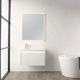 Blossom Voyage 042 Wall-Hung LED Illuminated Vanity with Oval Acrylic Sink - Quality Home Distribution
