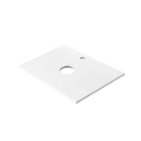 Blossom Phoenix Stone White Integrated Bathroom Vanity Countertop - Quality Home Distribution