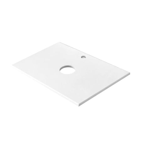 Blossom Phoenix Stone White Integrated Bathroom Vanity Countertop - Quality Home Distribution