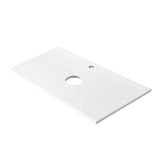 Blossom Phoenix Stone White Integrated Bathroom Vanity Countertop - Quality Home Distribution