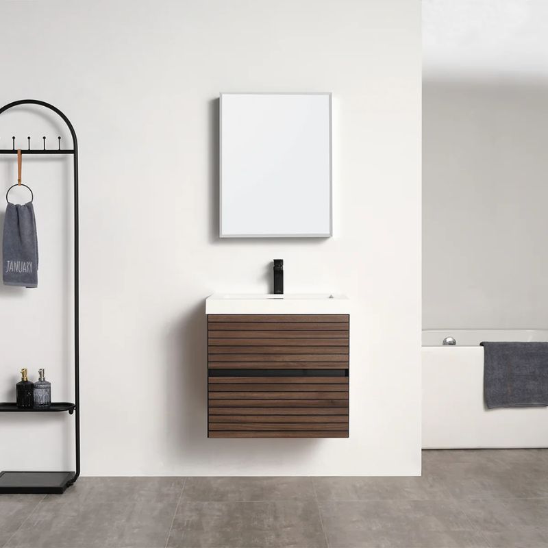 Blossom Annecy 040 Wall-Hung Modern Bathroom Vanity with Soft-Close Drawers - QHD