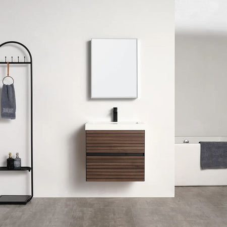 Blossom Annecy 040 Wall-Hung Modern Bathroom Vanity with Soft-Close Drawers - QHD