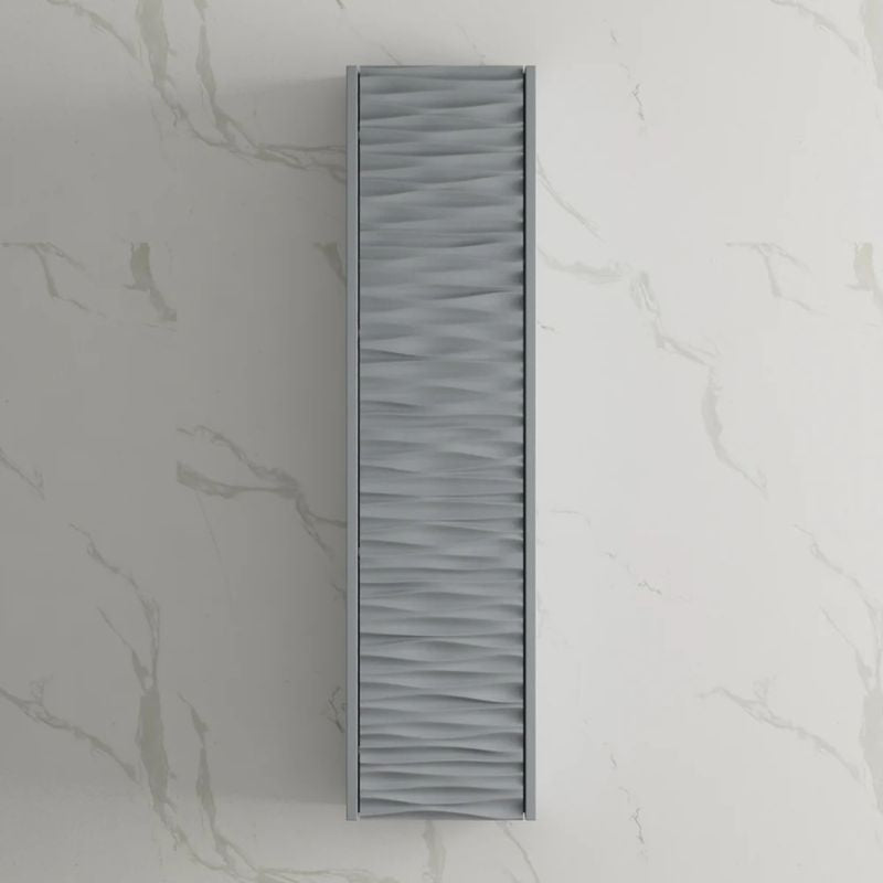 Blossom Paris 12" Wall-Mounted Side Cabinet – Modern Space-Saving Bathroom Linen Tower - Quality Home Distribution