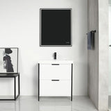 Blossom Zurich 039 Freestanding Modern Minimalist Bathroom Vanity - Quality Home Distribution