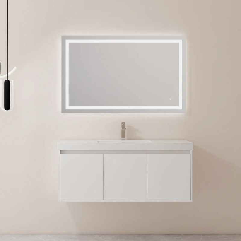 Blossom Bern 035 Modern Wall-Hung Bathroom Vanity with Minimalist Design - Quality Home Distribution