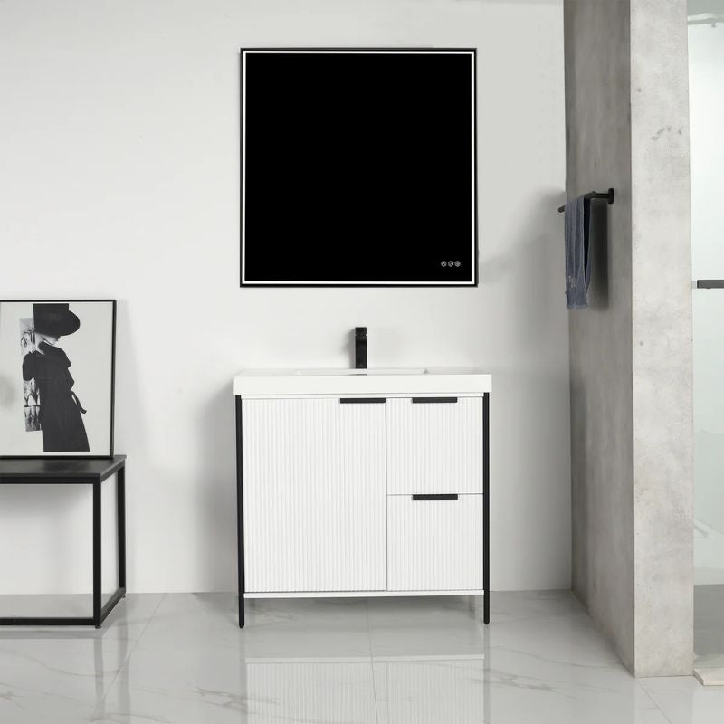 Blossom Zurich 039 Freestanding Modern Minimalist Bathroom Vanity - Quality Home Distribution