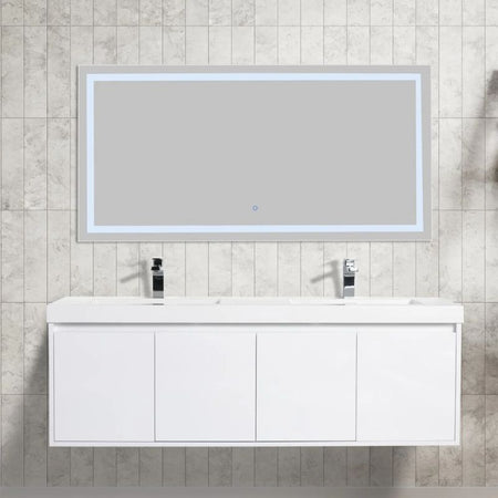Blossom Bern 035 Modern Wall-Hung Bathroom Vanity with Minimalist Design - Quality Home Distribution