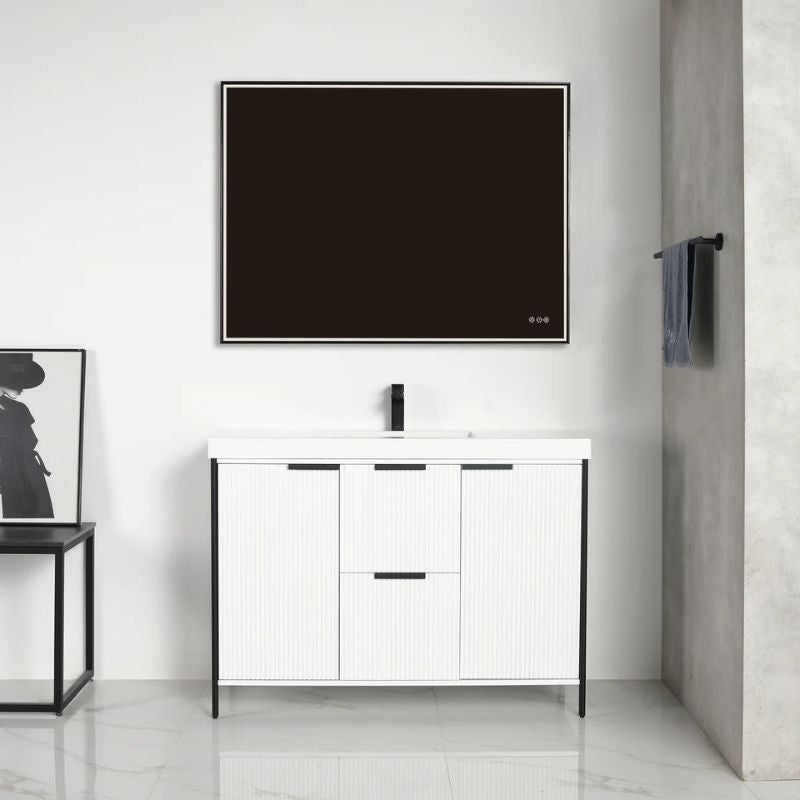 Blossom Zurich 039 Freestanding Modern Minimalist Bathroom Vanity - Quality Home Distribution