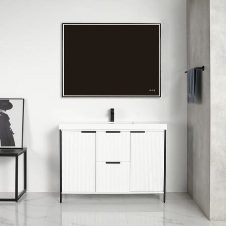 Blossom Zurich 039 Freestanding Modern Minimalist Bathroom Vanity - Quality Home Distribution