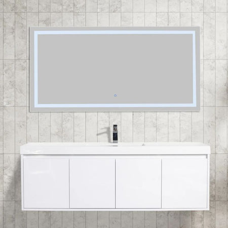 Blossom Bern 035 Modern Wall-Hung Bathroom Vanity with Minimalist Design - Quality Home Distribution