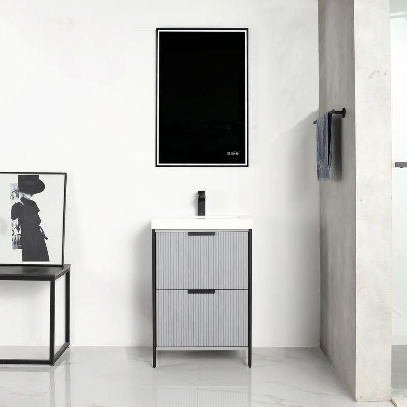 Blossom Zurich 039 Freestanding Modern Minimalist Bathroom Vanity - Quality Home Distribution