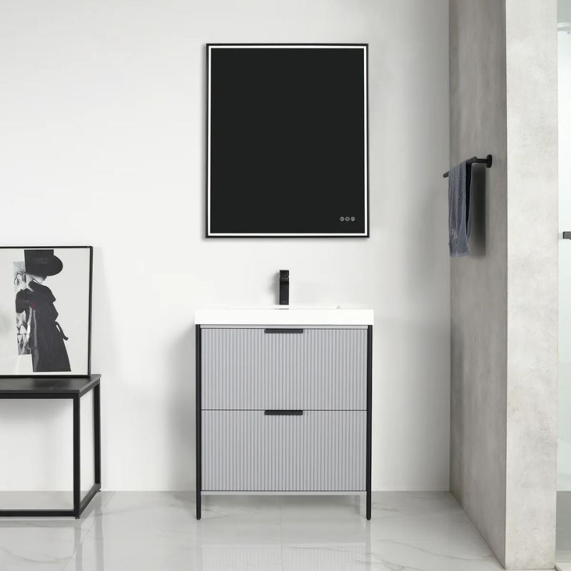 Blossom Zurich 039 Freestanding Modern Minimalist Bathroom Vanity - Quality Home Distribution