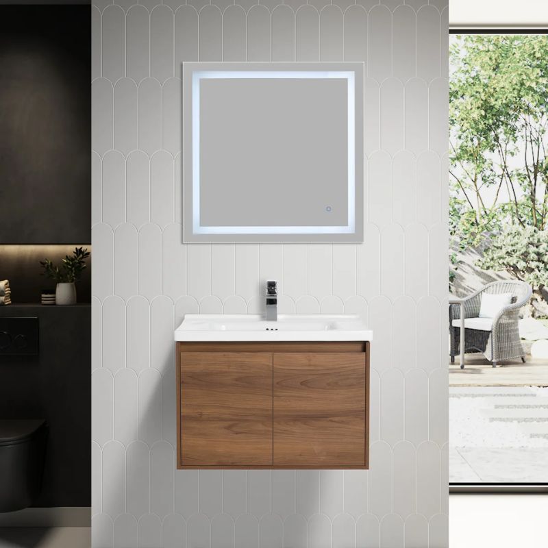 Blossom Bern 035 Modern Wall-Hung Bathroom Vanity with Minimalist Design - Quality Home Distribution