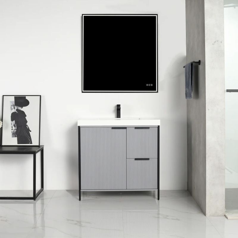 Blossom Zurich 039 Freestanding Modern Minimalist Bathroom Vanity - Quality Home Distribution