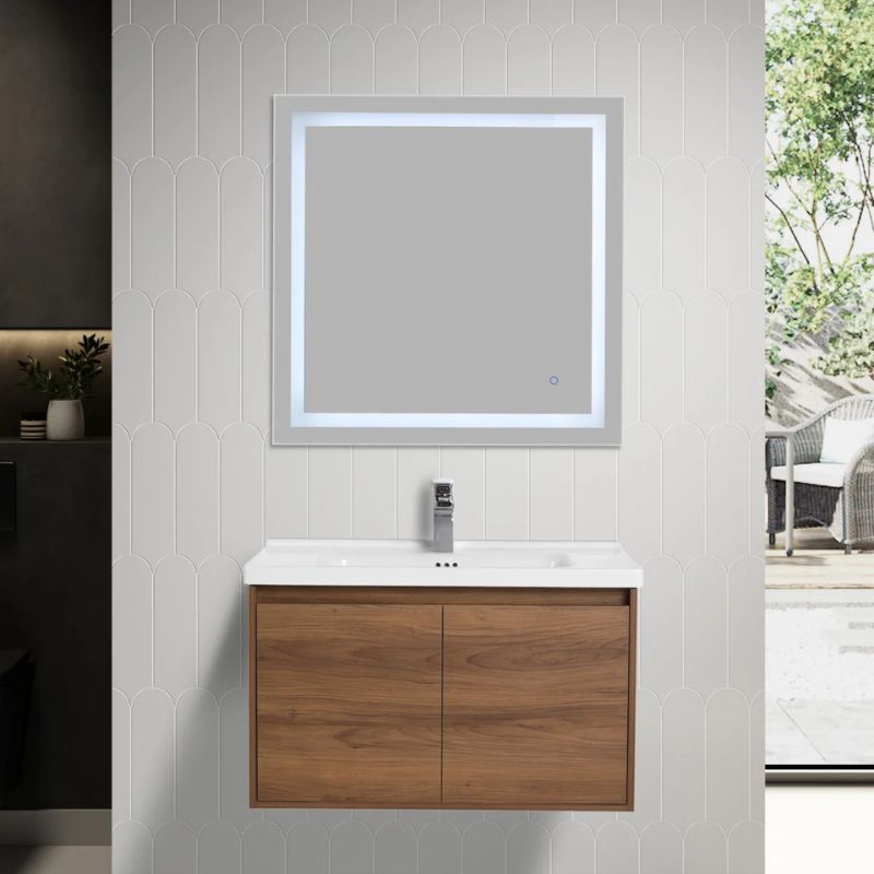 Blossom Bern 035 Modern Wall-Hung Bathroom Vanity with Minimalist Design - Quality Home Distribution