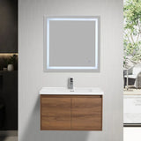Blossom Bern 035 Modern Wall-Hung Bathroom Vanity with Minimalist Design - Quality Home Distribution