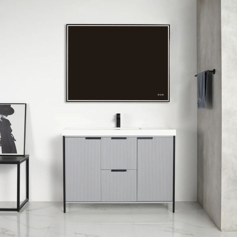 Blossom Zurich 039 Freestanding Modern Minimalist Bathroom Vanity - Quality Home Distribution