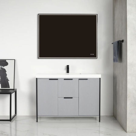 Blossom Zurich 039 Freestanding Modern Minimalist Bathroom Vanity - Quality Home Distribution