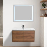Blossom Bern 035 Modern Wall-Hung Bathroom Vanity with Minimalist Design - Quality Home Distribution