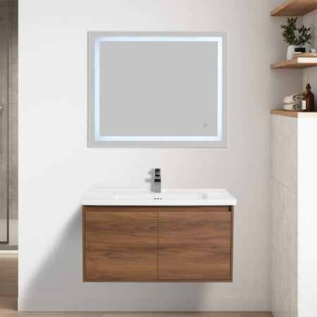 Blossom Bern 035 Modern Wall-Hung Bathroom Vanity with Minimalist Design - Quality Home Distribution