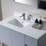 Blossom White Quartz Bathroom Vanity Countertop - Quality Home Distribution