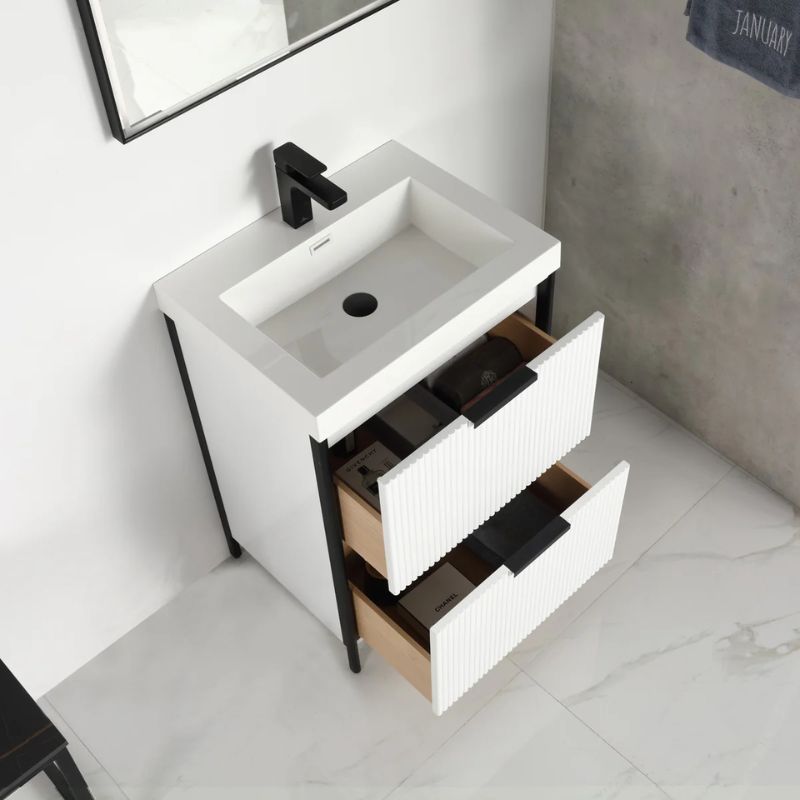 Blossom Zurich 039 Freestanding Modern Minimalist Bathroom Vanity - Quality Home Distribution