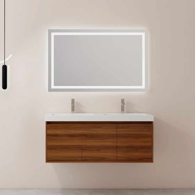 Blossom Bern 035 Modern Wall-Hung Bathroom Vanity with Minimalist Design - Quality Home Distribution