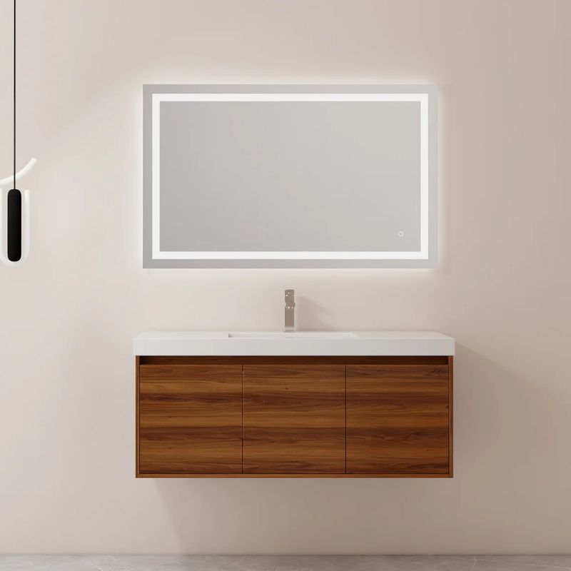 Blossom Bern 035 Modern Wall-Hung Bathroom Vanity with Minimalist Design - Quality Home Distribution