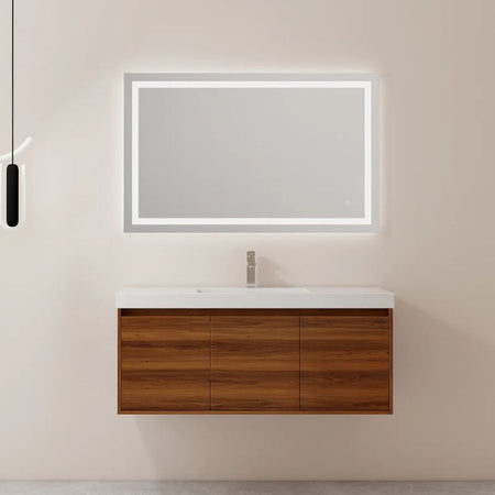 Blossom Bern 035 Modern Wall-Hung Bathroom Vanity with Minimalist Design - Quality Home Distribution