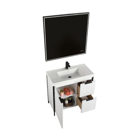 Blossom Zurich 039 Freestanding Modern Minimalist Bathroom Vanity - Quality Home Distribution