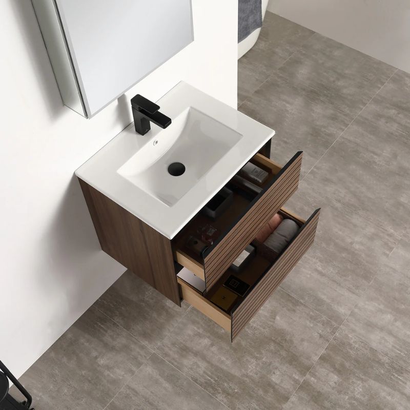 Blossom Annecy 040 Wall-Hung Modern Bathroom Vanity with Soft-Close Drawers - QHD