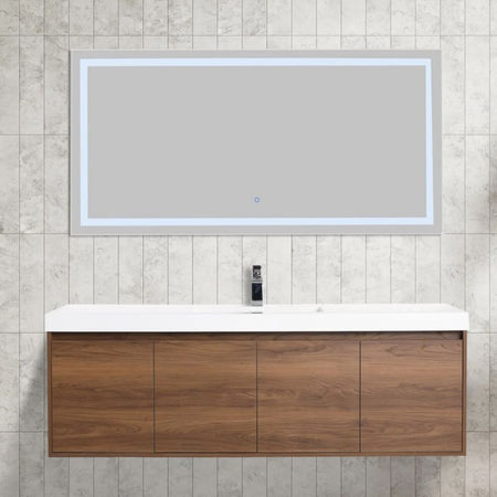 Blossom Bern 035 Modern Wall-Hung Bathroom Vanity with Minimalist Design - Quality Home Distribution
