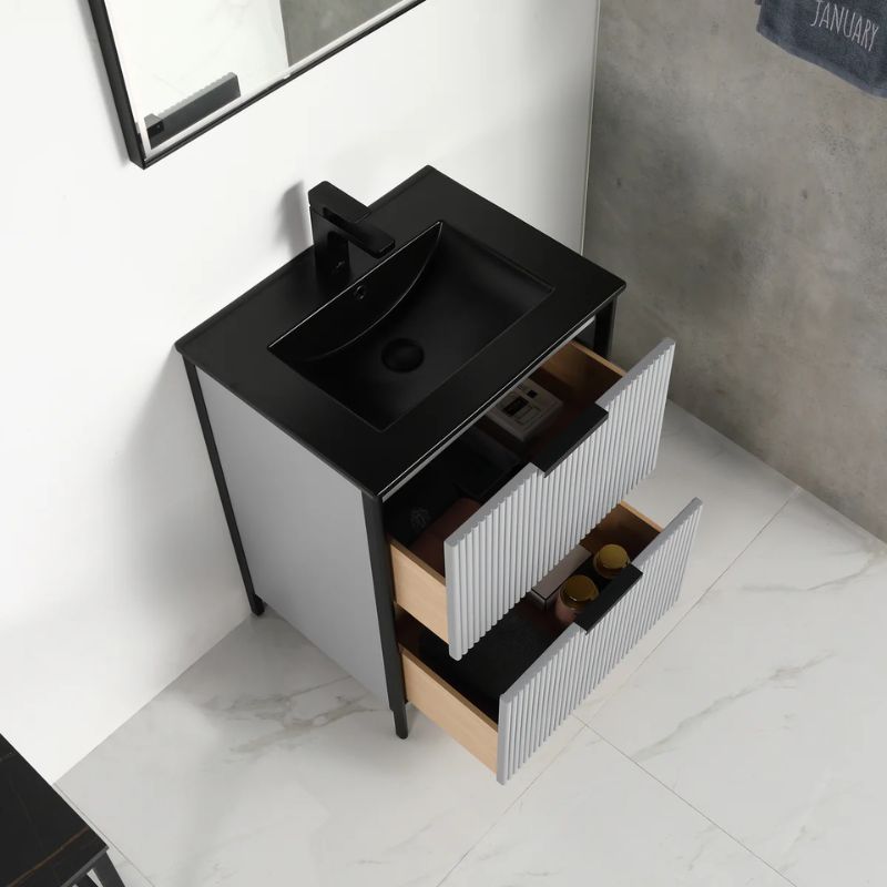 Blossom Zurich 039 Freestanding Modern Minimalist Bathroom Vanity - Quality Home Distribution