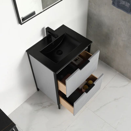 Blossom Zurich 039 Freestanding Modern Minimalist Bathroom Vanity - Quality Home Distribution